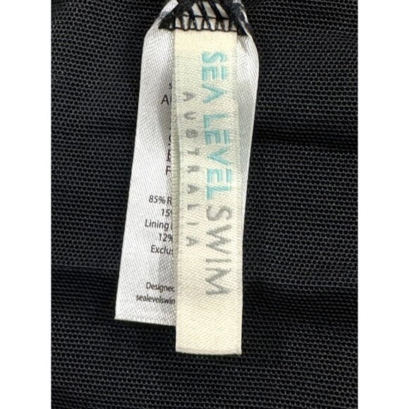SEA LEVEL Swim Australia Black Swimwear Bottom 6 - Picture 3 of 6